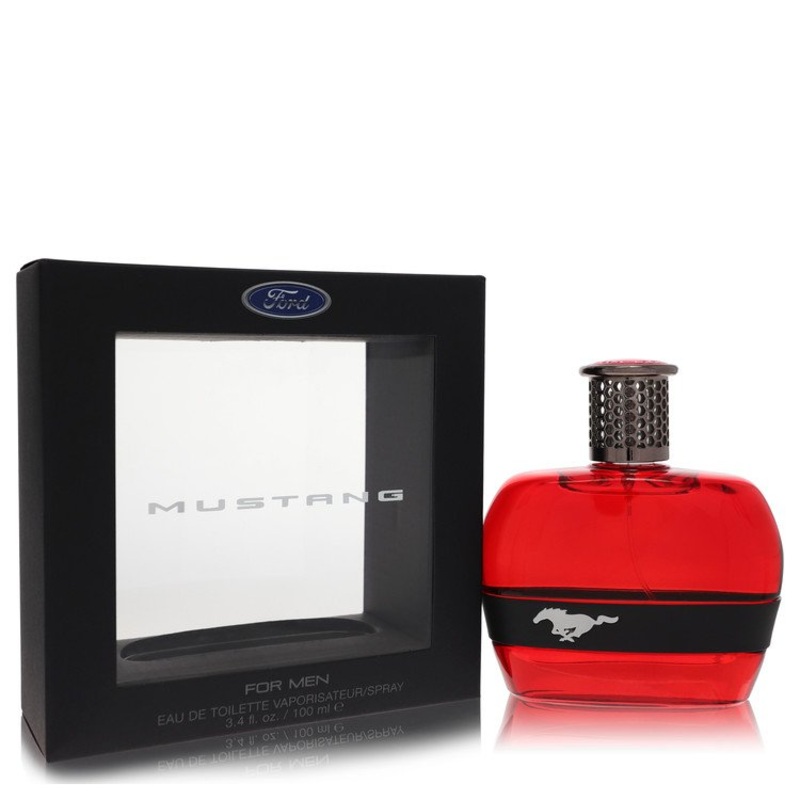 Ford Mustang Red by Estee Lauder Eau De Toilette Spray 3.4 oz for Men – Premium Designer Fragrance