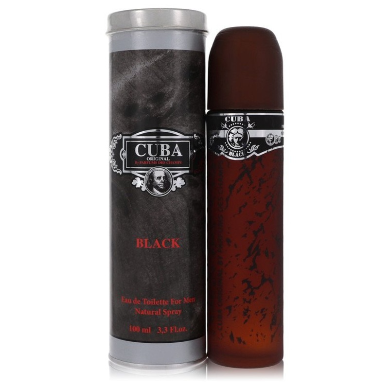 Cuba Black By Cuba Cologne 3.3 Oz Edt Spray For Men – Box