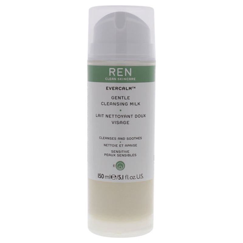 Evercalm Gentle Cleansing Milk by REN for Unisex – 5.1 oz Cleansing Milk