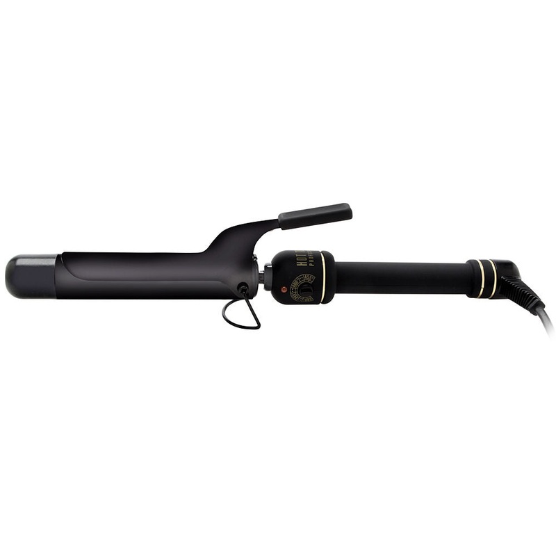 Hot Tools Professional 1 1/4 Inch Black Gold Curling Iron / Wand Model No. HT1110BG