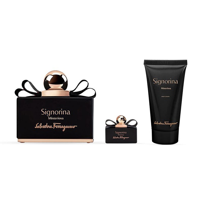 Signorina Misteriosa EDP 3 Piece set 3.4 oz EDP + 1.7 oz Lotion + 0.16 oz EDP