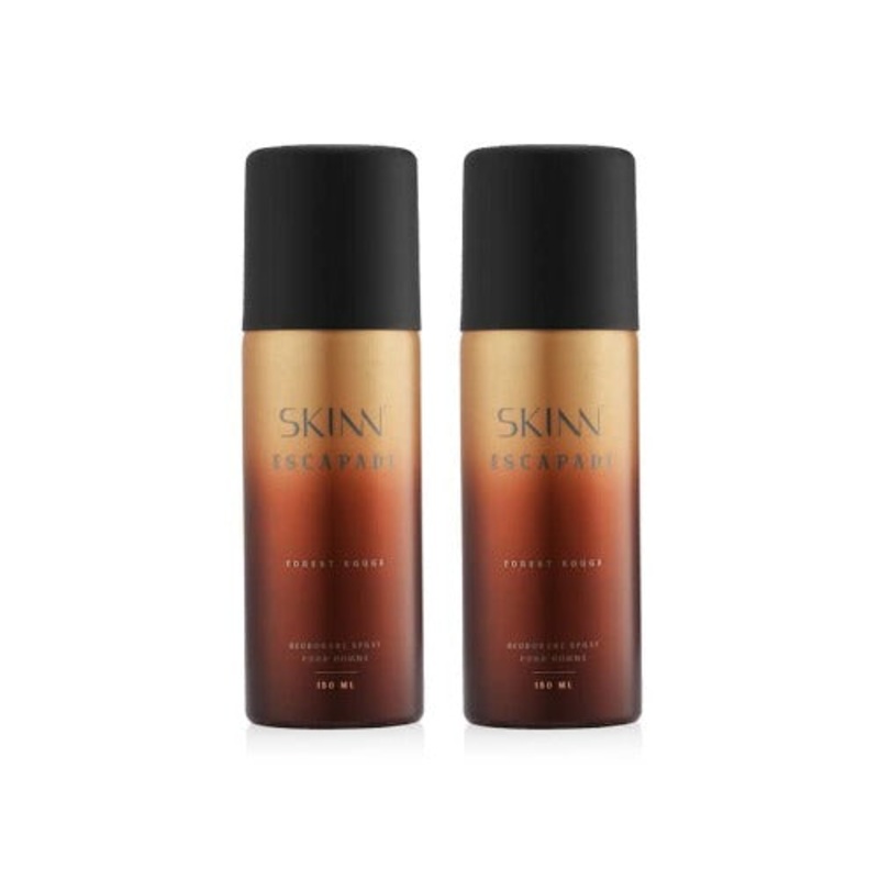 Skinn Escapade Forest Rouge Deodorant For Men 150ML Pack of 2
