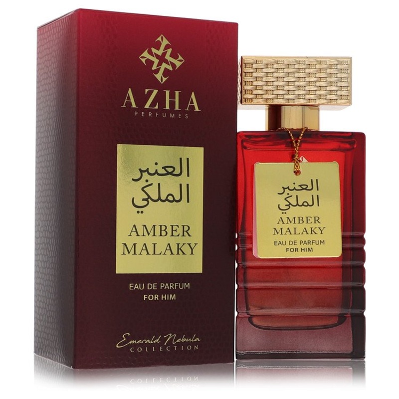 Azha Amber Malaky by Azha For Men Eau De Parfum Spray 3.3 oz
