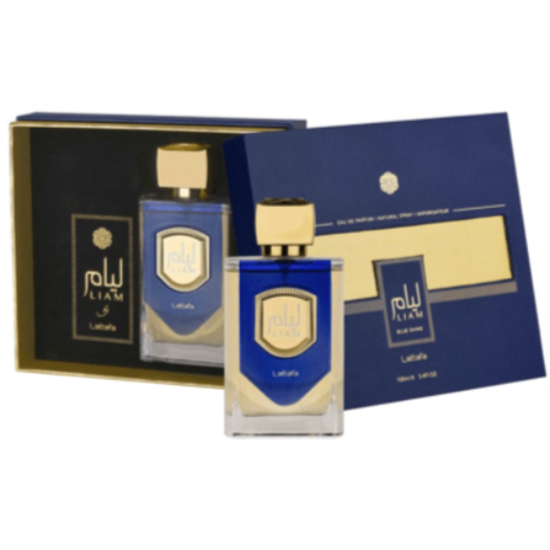 Lattafa Liam Blue Shine Eau De Parfum 3.4 Oz