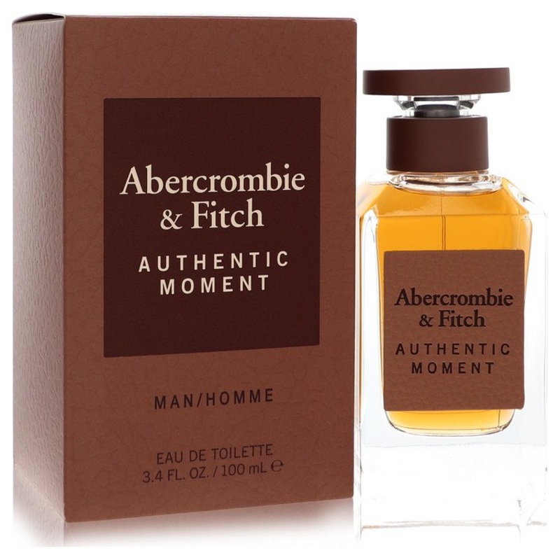 Abercrombie & Fitch Authentic Moment By Abercrombie & Fitch Eau De Toilette Spray 3.4 Oz / 100 Ml for Men