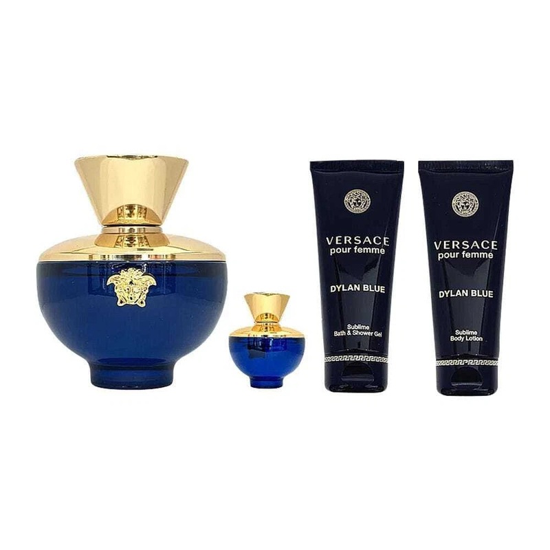 Versace Dylan Blue by Versace Gift Set 4 PC for Women Default Title