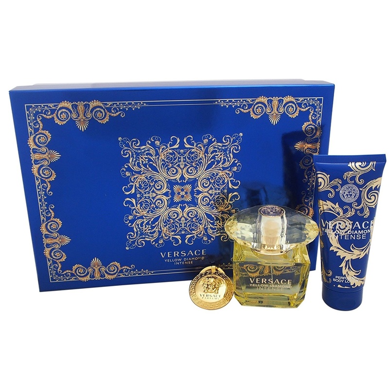 Versace Yellow Diamond Intense 3pc Set 90ml EDP