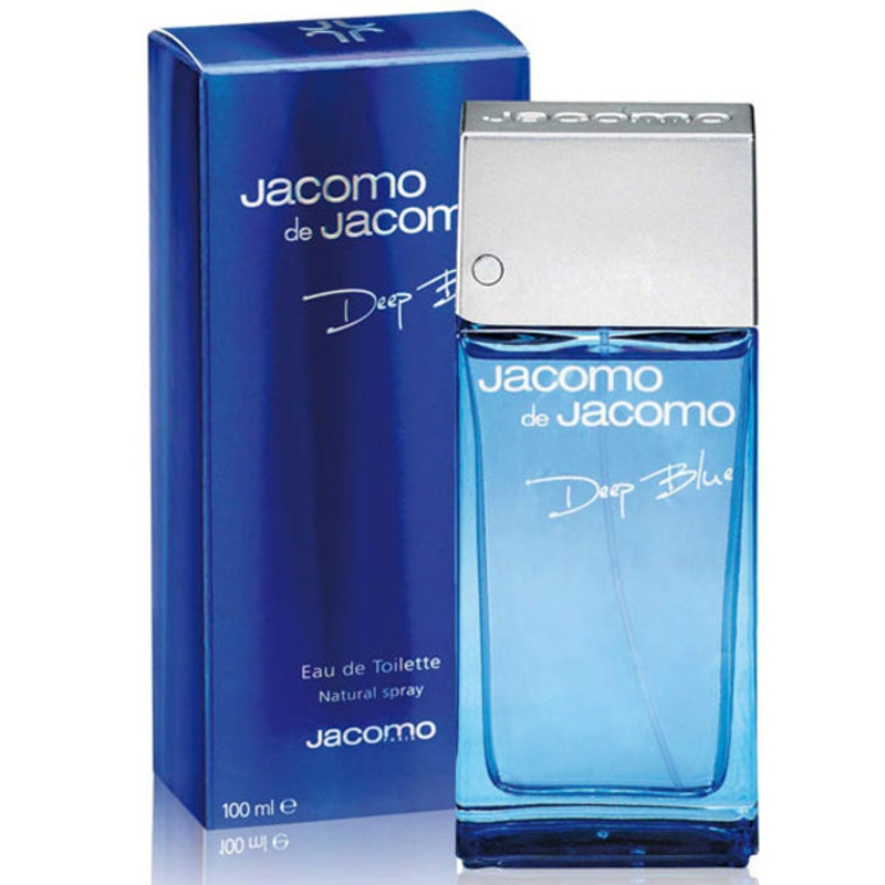 Deep Blue by Jacomo 3.4 Oz. Eau De Toilette For Men