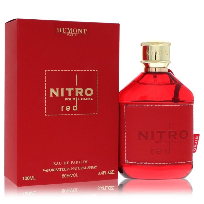 Dumont Nitro Red by Dumont Paris For Men Eau De Parfum Spray 3.4 oz