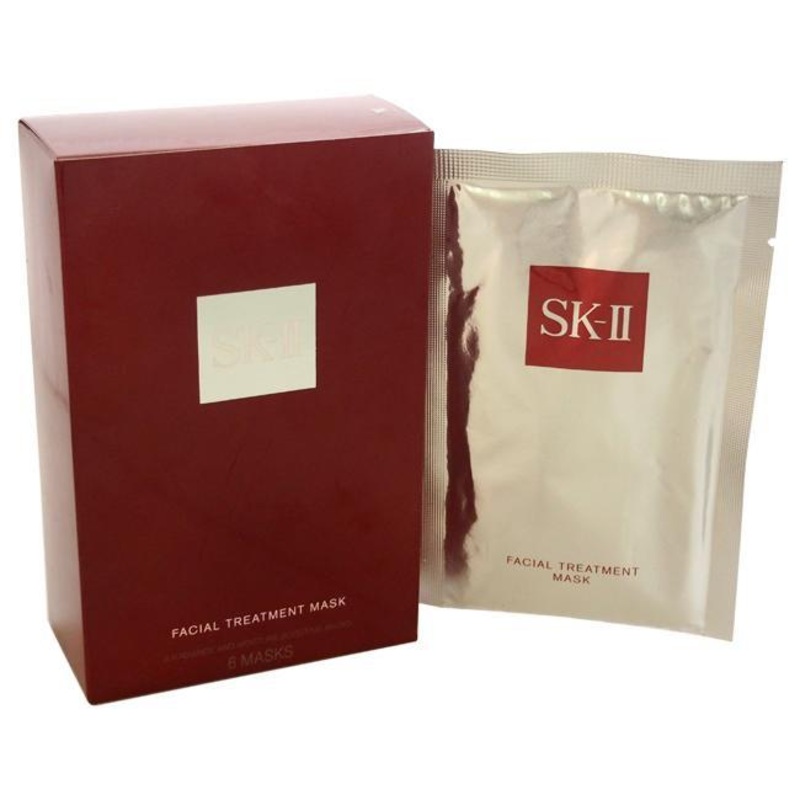 Facial Treatment Mask by SK-II for Unisex – 6 Pcs Treatment