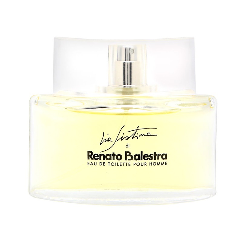 Via Sistina di Renato Balestra Pour Homme 2.5 oz Eau de Toilette Spray (Tester)