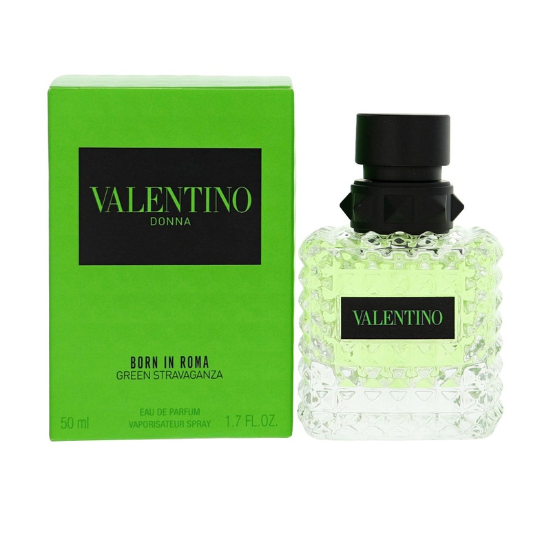 Born In Roma Green Stravaganza By Valentino Perfume 1.7 Oz Edp Spray For Women – Box