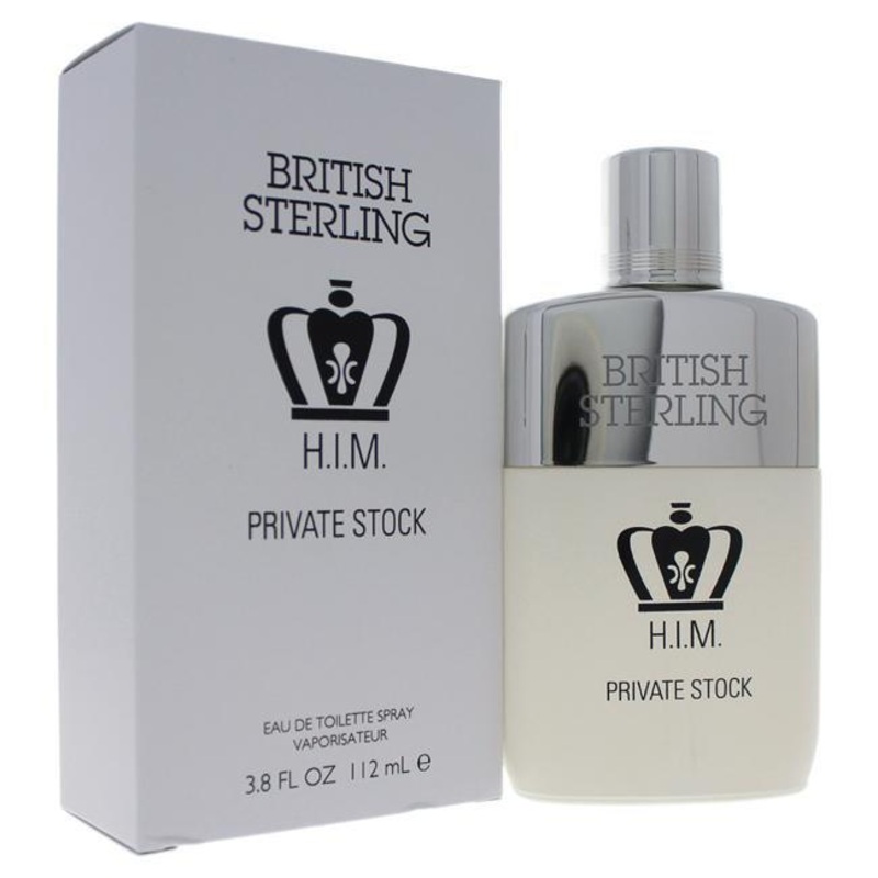 British Sterling H.I.M. Private Stock Eau De Toilette 3.8 oz.