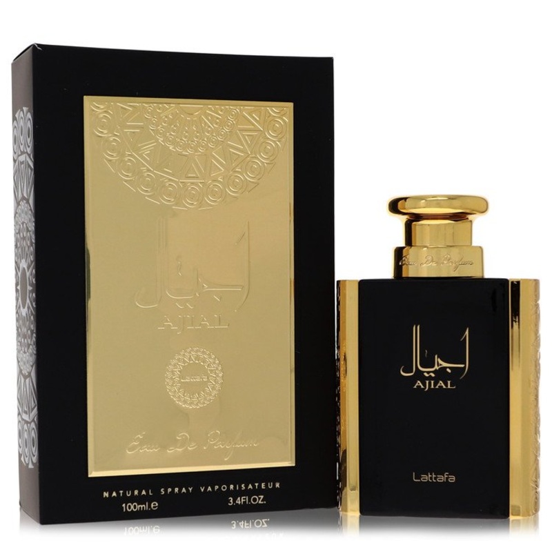 Lattafa Ajial by Lattafa Eau De Parfum Spray 3.4 oz for Men – Premium Designer Fragrance