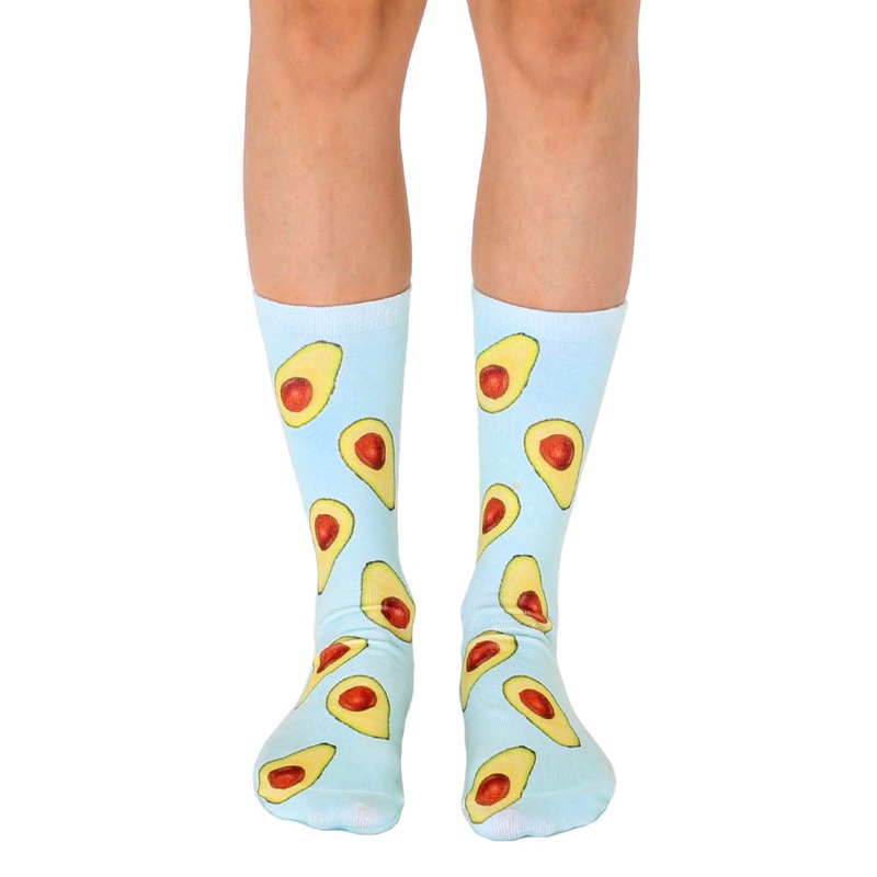 Living Royal Avocado Crew Socks Model No. 7184C – 1 Pair