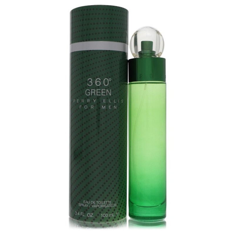 Perry Ellis 360 Green by Perry Ellis Eau De Toilette Spray 3.4 oz for Men – Premium Designer Fragrance