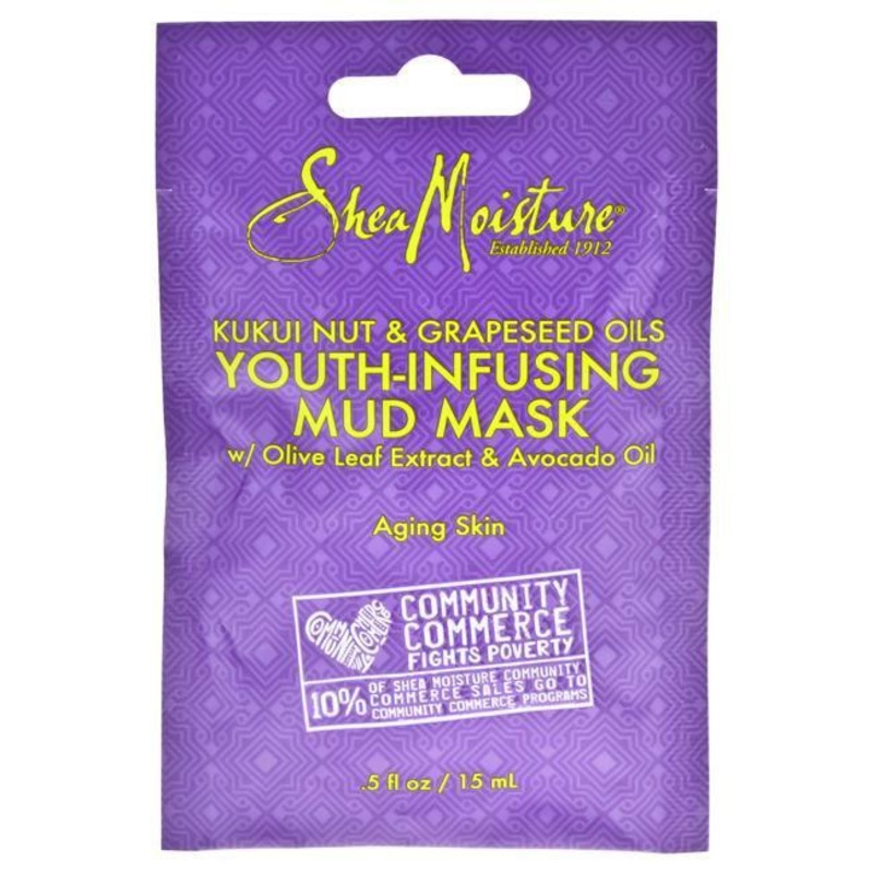 Kukui Nut and Grapeseed Oils Youth-Infusing Mud Mask