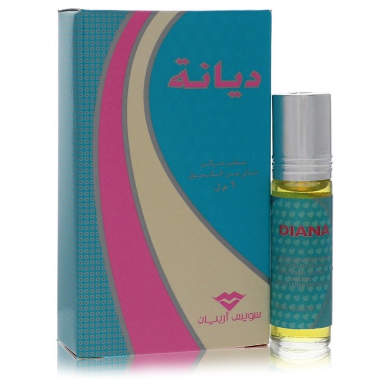 Swiss Arabian Diana by Swiss Arabian For Women Concentrated Perfume Oil Free from Alcohol (Unisex) .20 oz