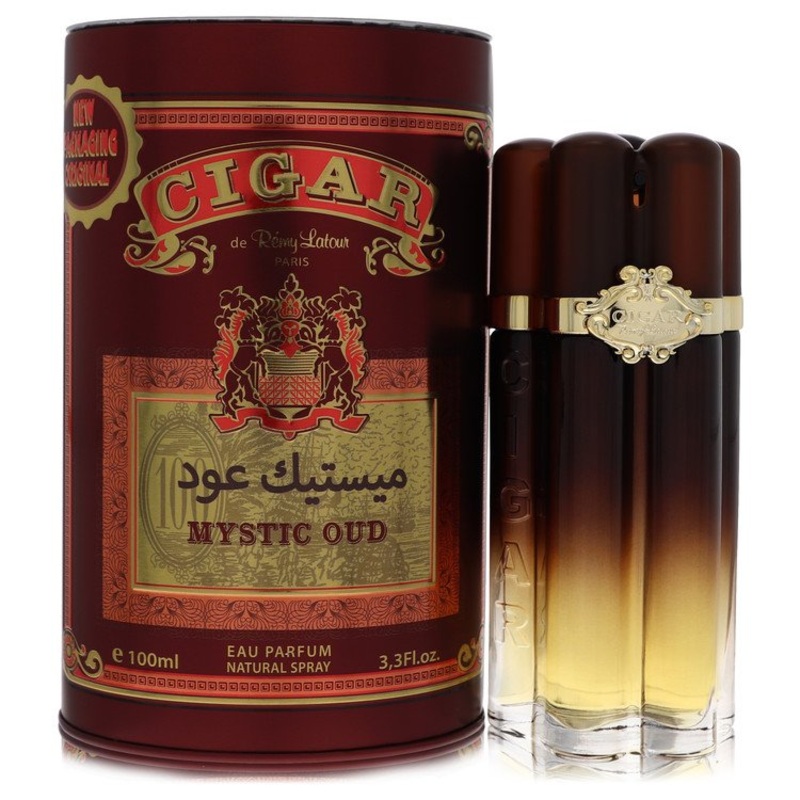 Cigar Mystic Oud by Remy Latour For Men Eau De Parfum Spray 3.3 oz