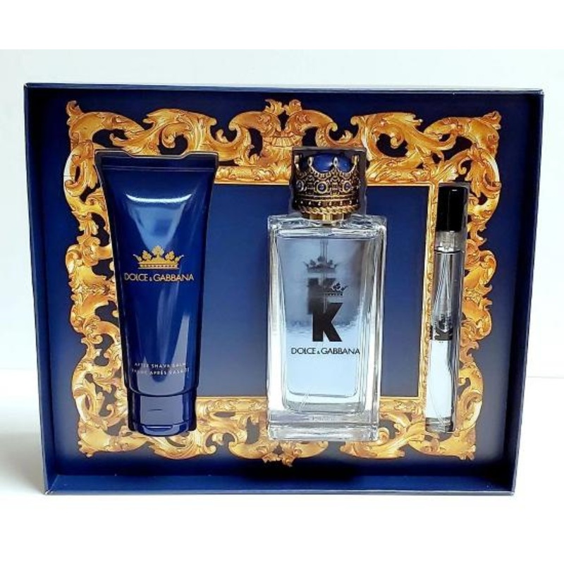 K By Dolce & Gabbana 3 Piece Gift Set 3 Piece Gift Set With 3.3 Oz EDT