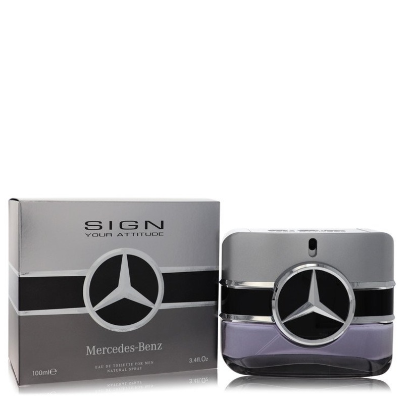 Mercedes Benz Sign Your Attitude By Mercedes 3.4 oz Eau D eToilette Spray for Men Default Title