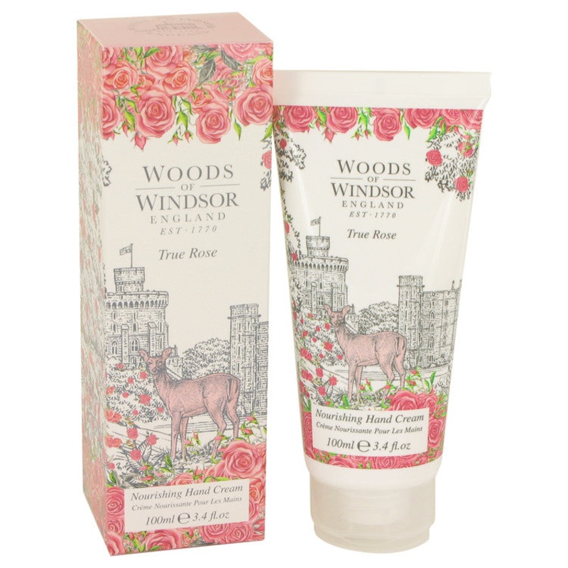 True Rose by Woods of Windsor Hand Cream 3.4 oz for Women – Premium Designer Fragrance