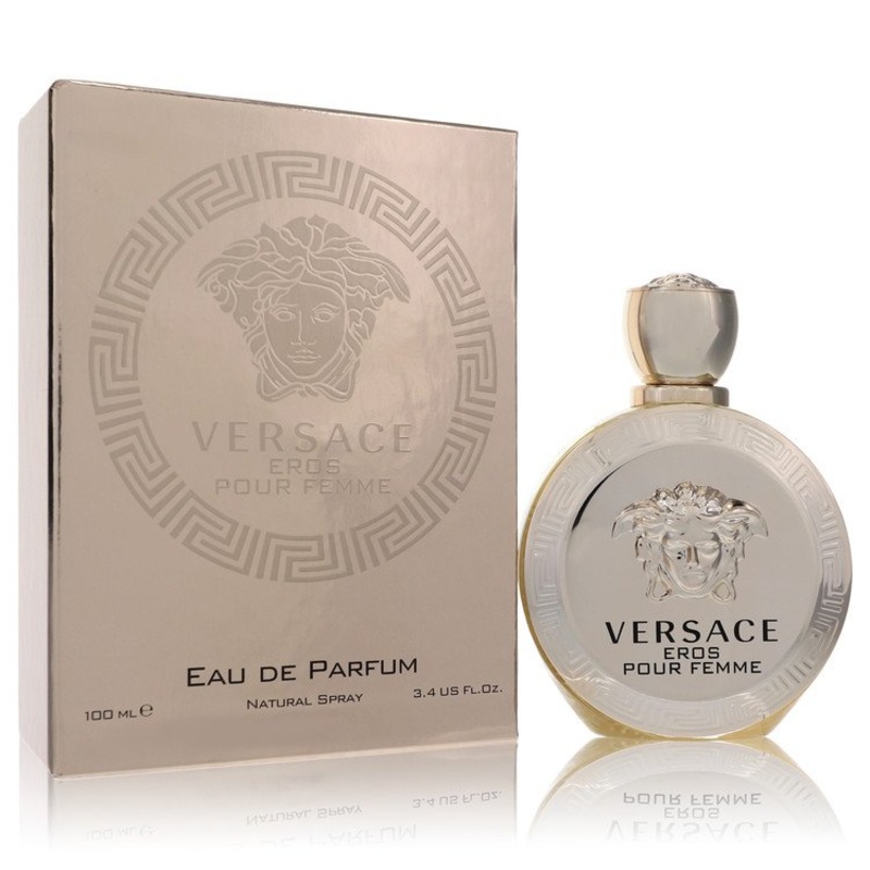 Versace Eros Pour Femme By Versace Perfume 3.4 Oz Edp Spray For Women – Box