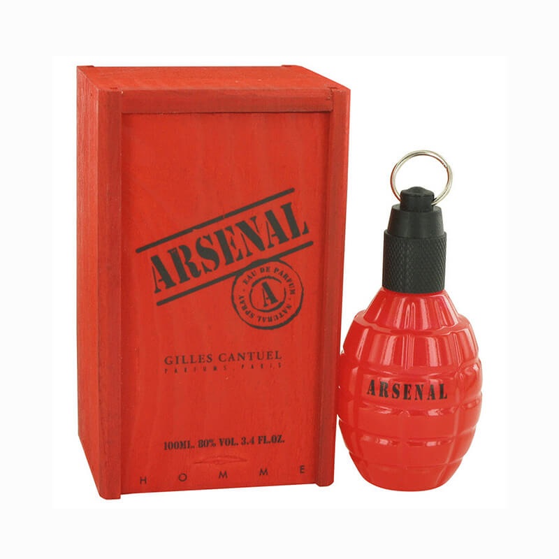 Gilles Cantuel Arsenal Red (New Packaging) 100ml EDP (M) SP