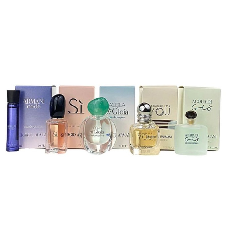 Giorgio Armani 5 Piece Variety Set by Giorgio Armani for Women