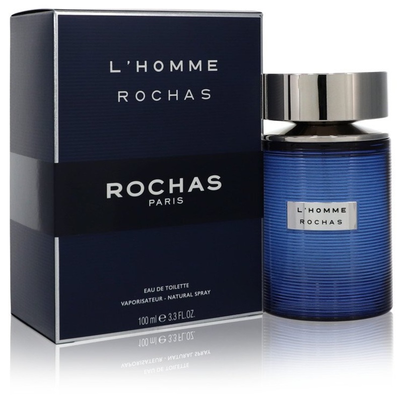L’homme Rochas by Rochas Eau De Toilette Spray 3.3 oz for Men – Premium Designer Fragrance
