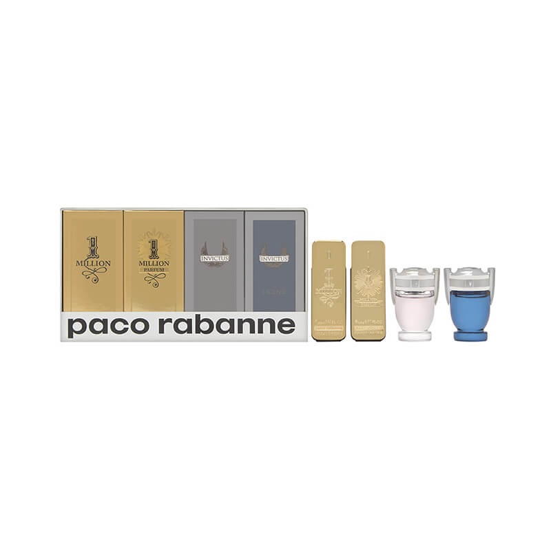Paco Rabanne Paco Rabanne Masculine Fragrances 4pc Mini Set 5ml (M)
