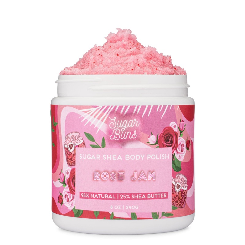 Sugar Shea Body Polish – Rose Jam