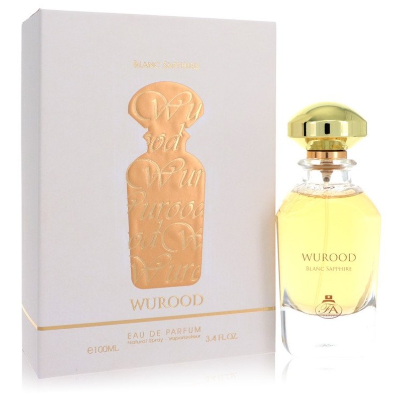 Wurood Blanc Sapphire by Fragrance World For Women Eau De Parfum Spray 3.4 oz
