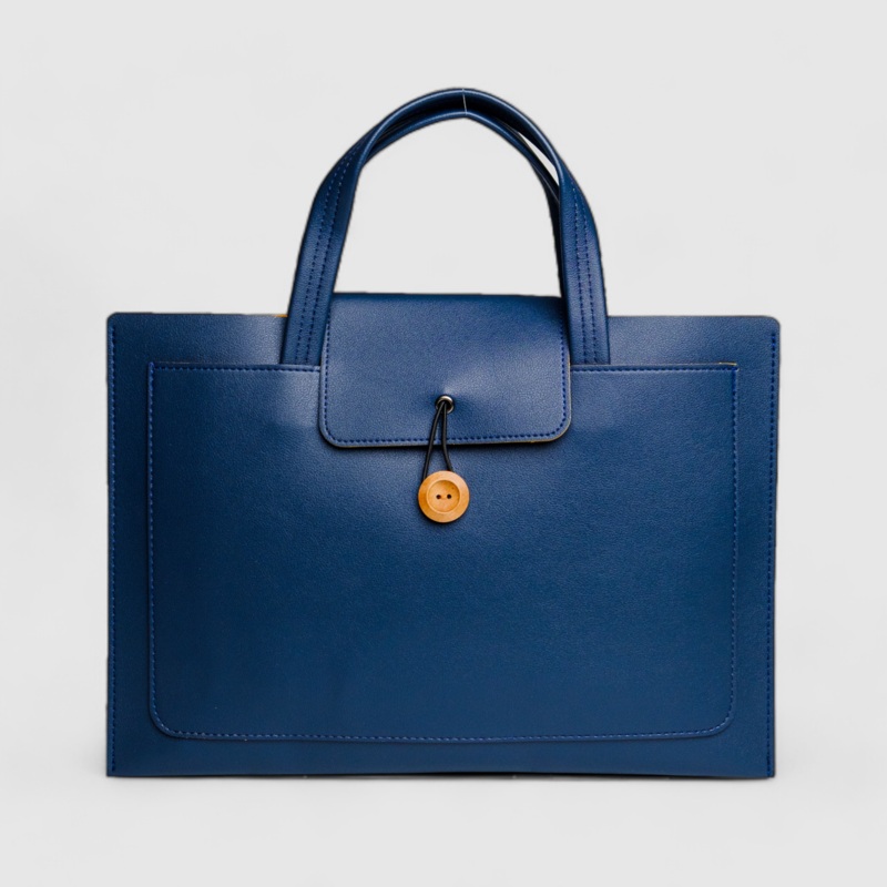 Chokore Luxury Leather Bag for Women (Blue) SMALL