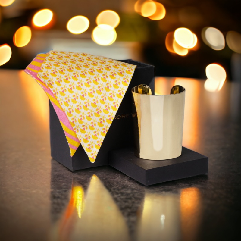 Chokore Special 2-in-1 Gift Set for Her (Womens Bracelet & Scarf)