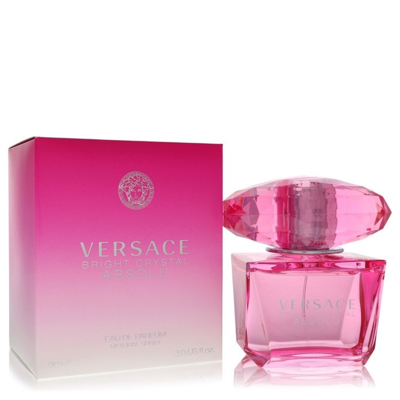 Bright Crystal Absolu by Versace Eau De Parfum Spray 3 oz for Women – Premium Designer Fragrance