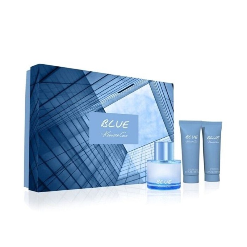 Kenneth Cole Blue 3 Pcs Gift Set by Kenneth Cole for Men