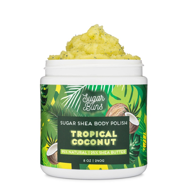 Sugar Shea Body Polish – Tropical Coconut