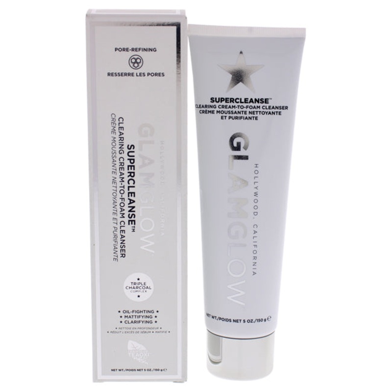Supercleanse Clearing Cream-To-Foam Cleanser 5 oz.