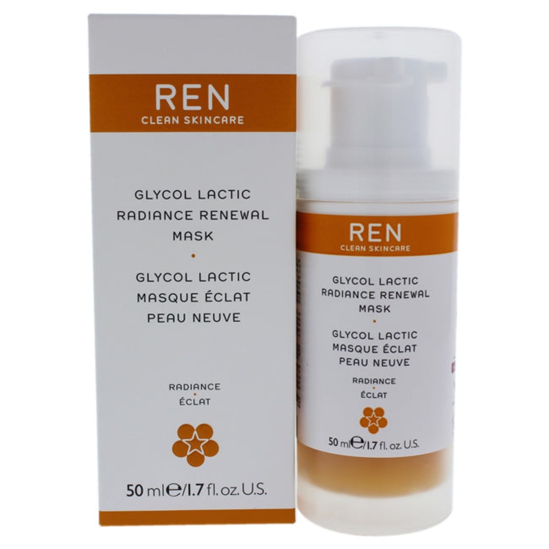 Glycol Lactic Radiance Renewal Mask by REN for Unisex – 1.7 oz Mask 1.7 oz.