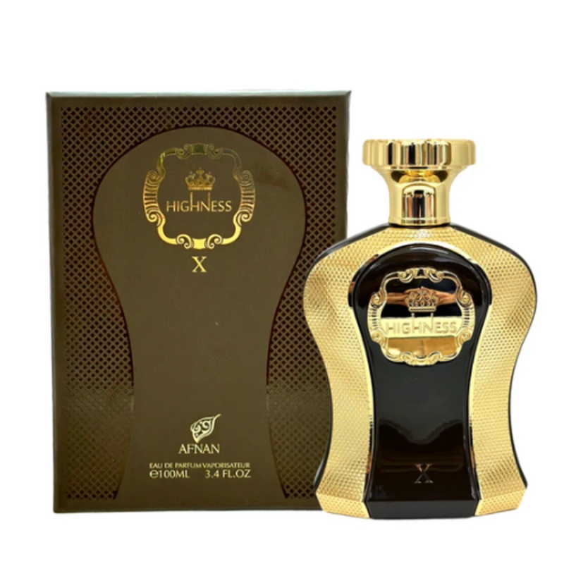 Afnan Highness X Brown Eau De Parfum 3.4 Oz