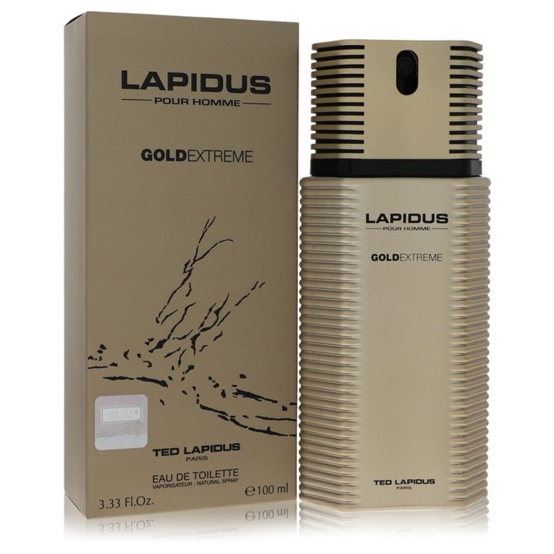 Lapidus Gold Extreme by Ted Lapidus Eau De Toilette Spray 3.4 oz / 100 ml for Men