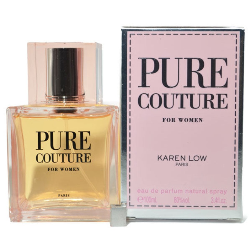 Pure Couture by Karen Low 3.4 Oz. Eau De Parfum For Women
