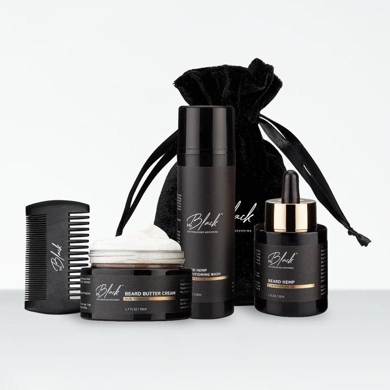 Beard Grooming 4-Pc Gift Set Oud Tobacco