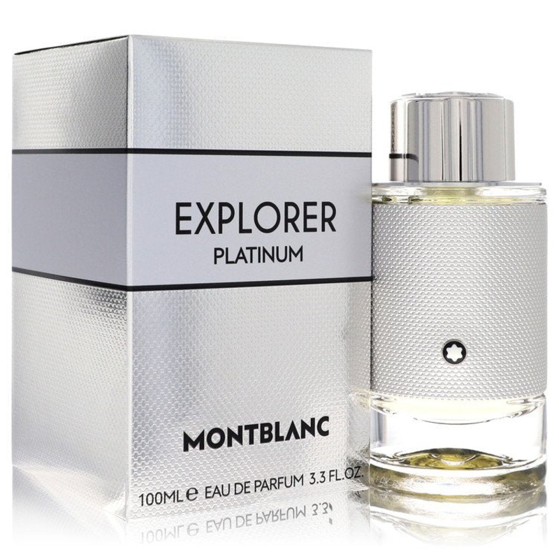 Montblanc Explorer Platinum by Mont Blanc Eau De Parfum Spray 3.4 oz for Men – Premium Designer Fragrance