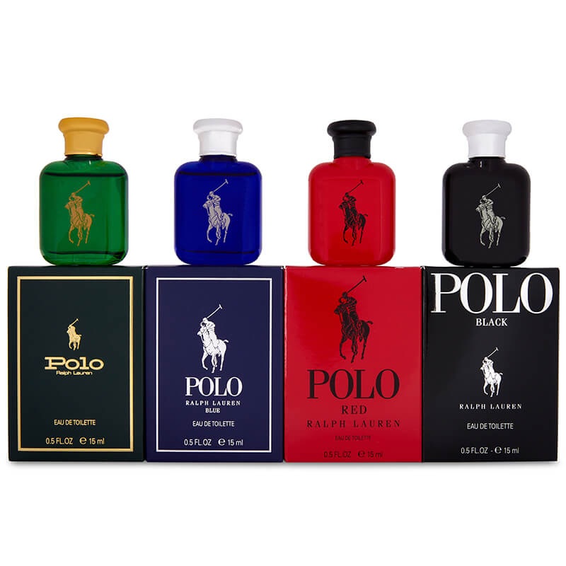 Ralph Lauren Polo Mini 4pc Set 15ml EDT (M)