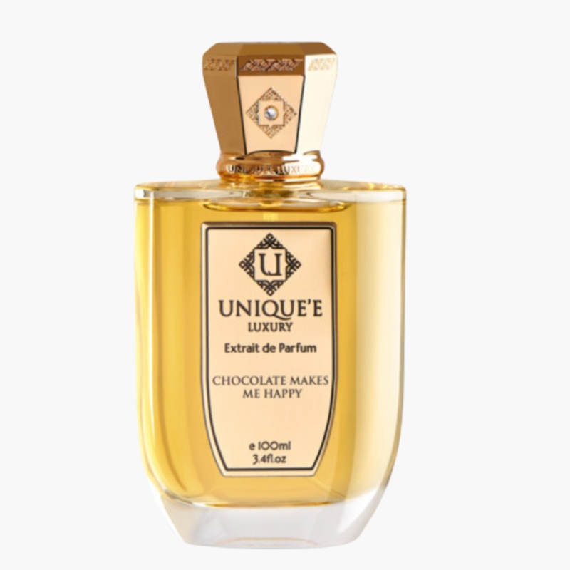 Unique’e Luxury Chocolate Makes Me Happy Extrait 3.4 oz / 100 ml Retail Bottle