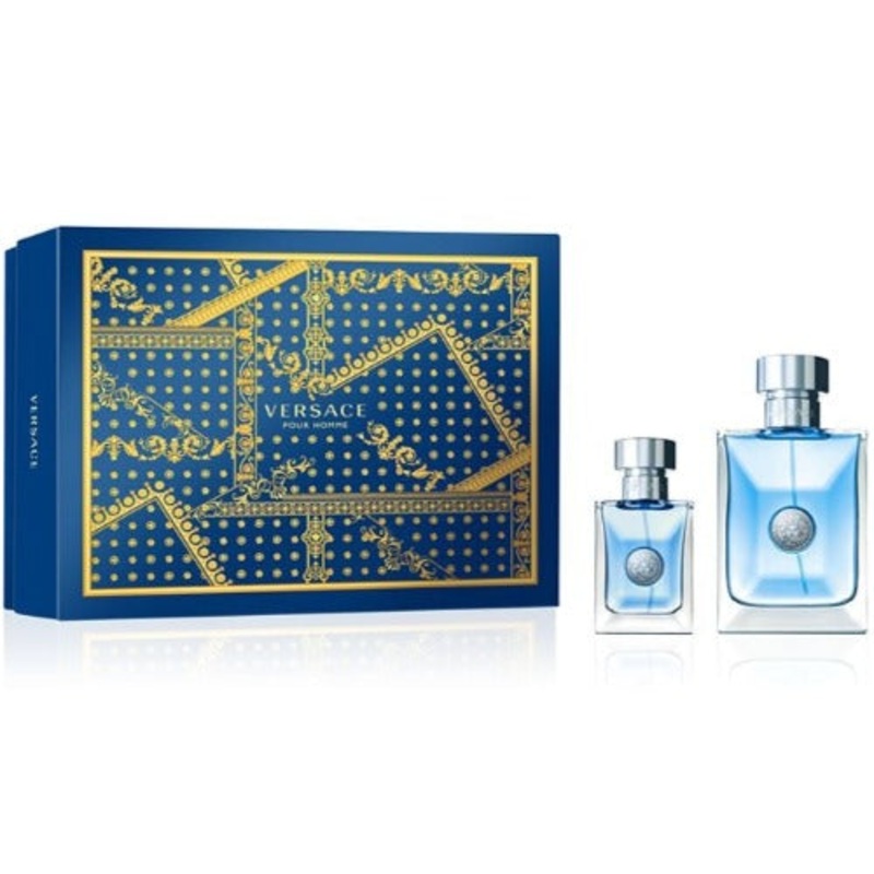 Versace Pour Homme 2 Piece Gift Set 2 Piece Gift Set With 3.4 Oz EDT