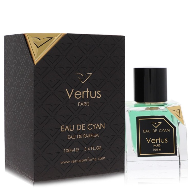 Vertus Eau De Cyan by Vertus Eau De Parfum Spray (Unisex) 3.4 oz / 100 ml for Men