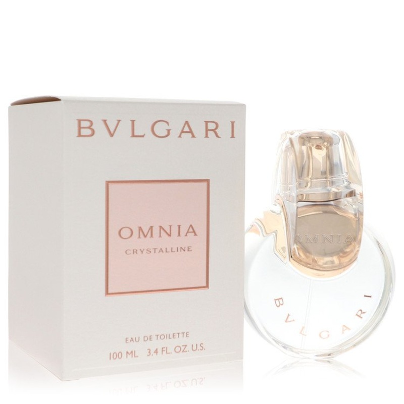 Bvlgari Omnia Crystalline By Bvlgari Perfume 3.4 Oz Edt Spray For Women – Box